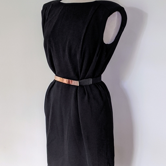 MANGO - Open back Little Black Dress - Picture 3 of 14
